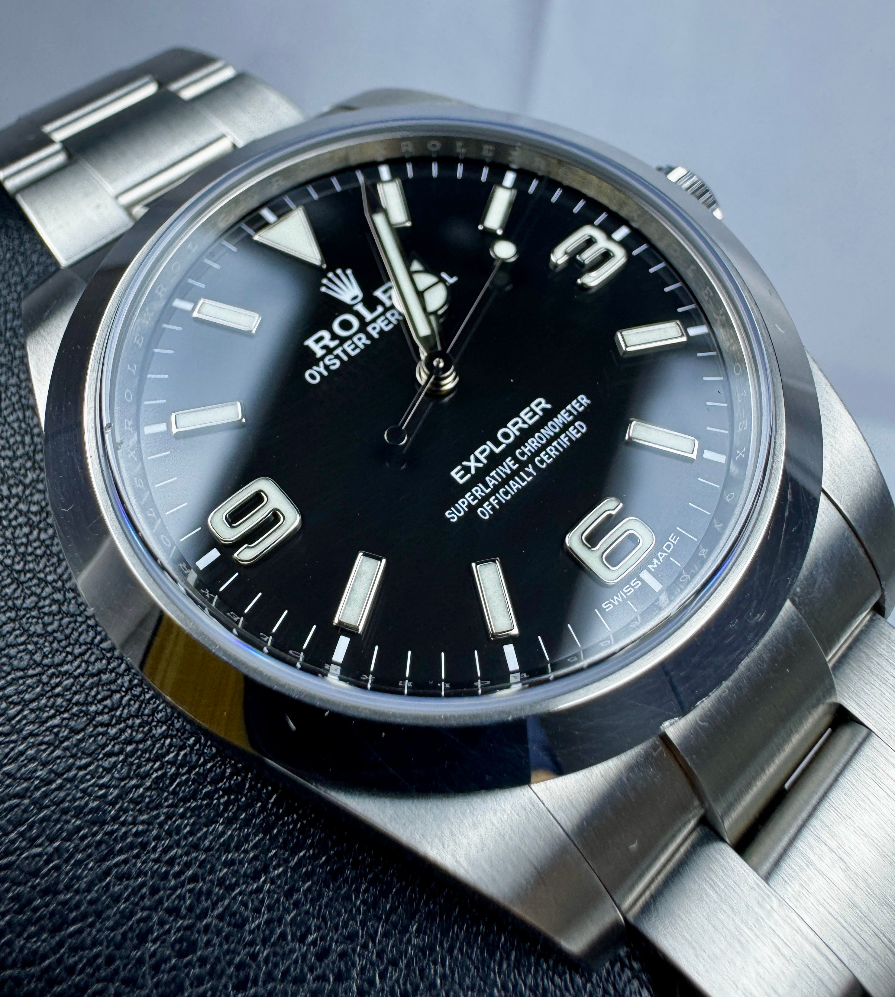 Case #0039 - Pre-Owned Rolex Explorer – Ref. 214270 (Mk2) - Complete