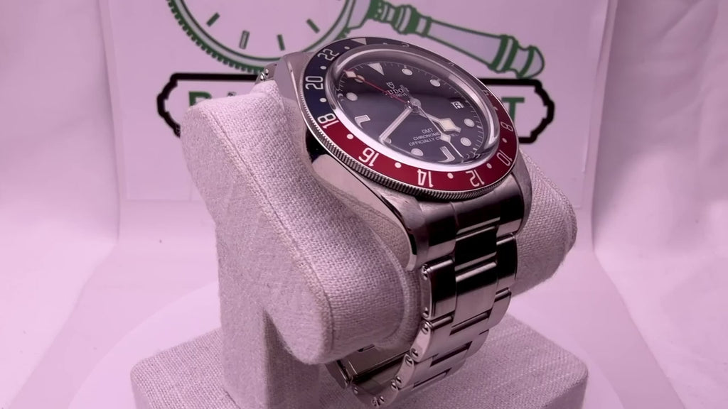 Case #523 — Tudor Black Bay GMT “Pepsi” on Oyster Ref. M79830RB-0001