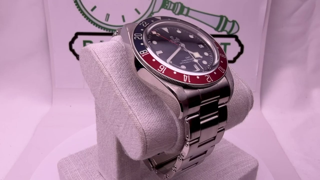 Case #523 — Tudor Black Bay GMT “Pepsi” on Oyster Ref. M79830RB-0001