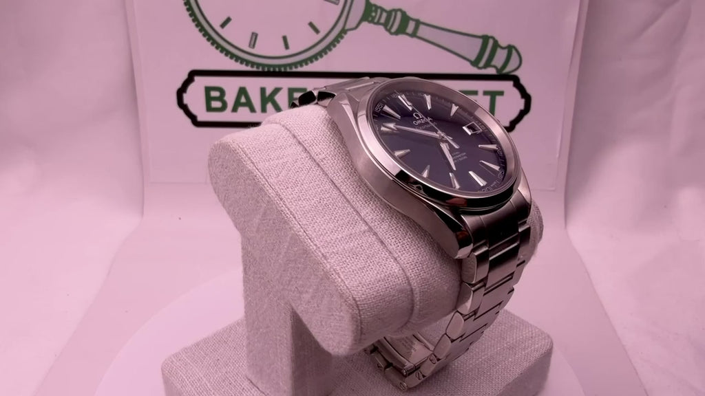 Case #522 — Omega Aqua Terra Blue - 41 Ref. 231.10.42.21.03.001