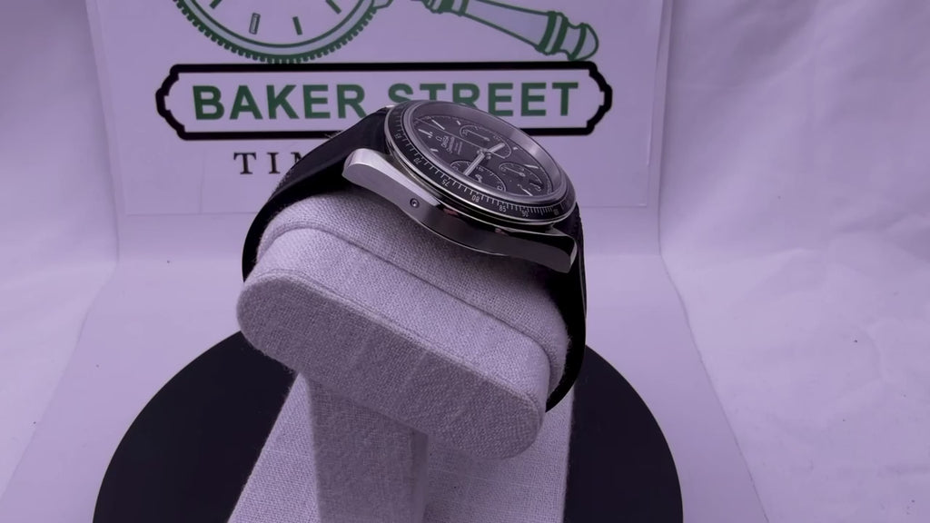 Case #410 — Omega Speedmaster Racing Black on Rubber Strap Ref. 326.32.40.50.01.001