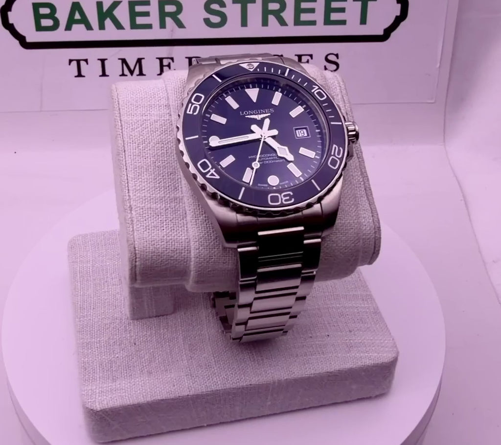 Case #656 — Longines Hydroconquest 41 (Blue) Ref. L3.788.4.96.6