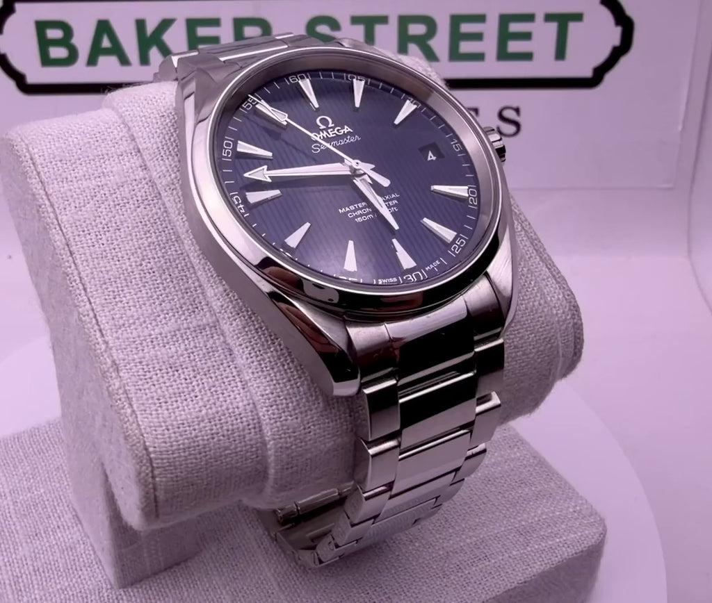 Case #571 — Omega Seamaster Aqua Terra 41mm "Spectre" Blue Ref. 231.10.42.21.03.003
