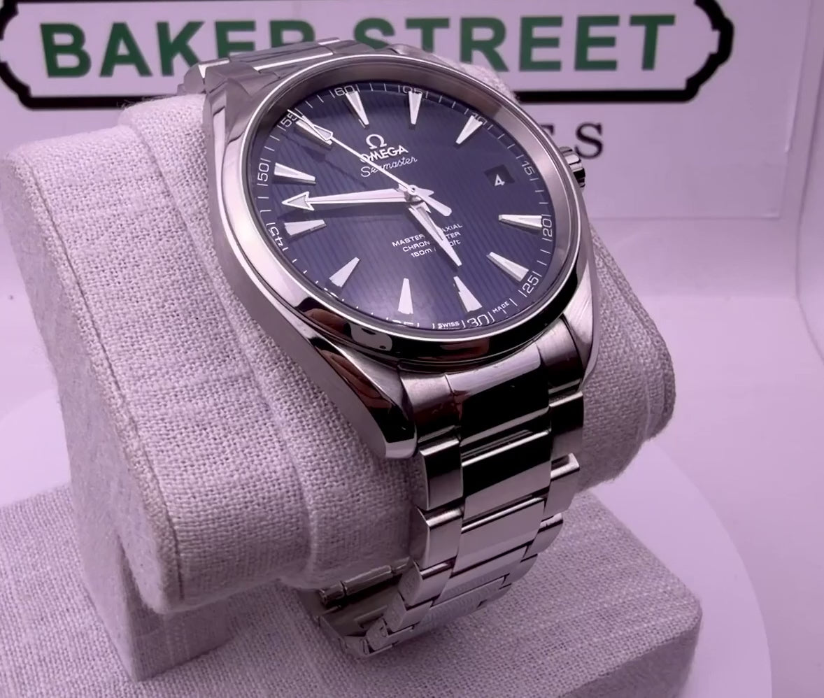 Case #571 — Omega Seamaster Aqua Terra 41mm "Spectre" Blue Ref. 231.10.42.21.03.003