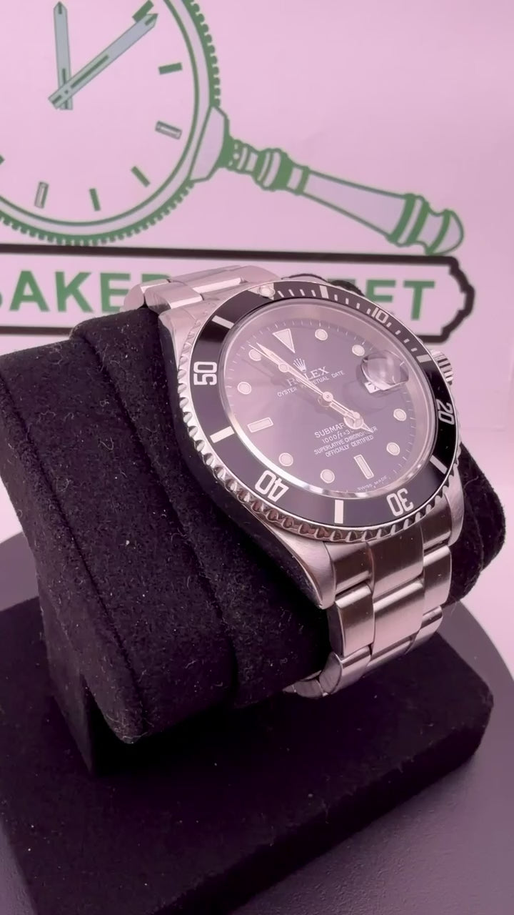 Case #414 — Rolex Submariner Date Black Ref. 16610