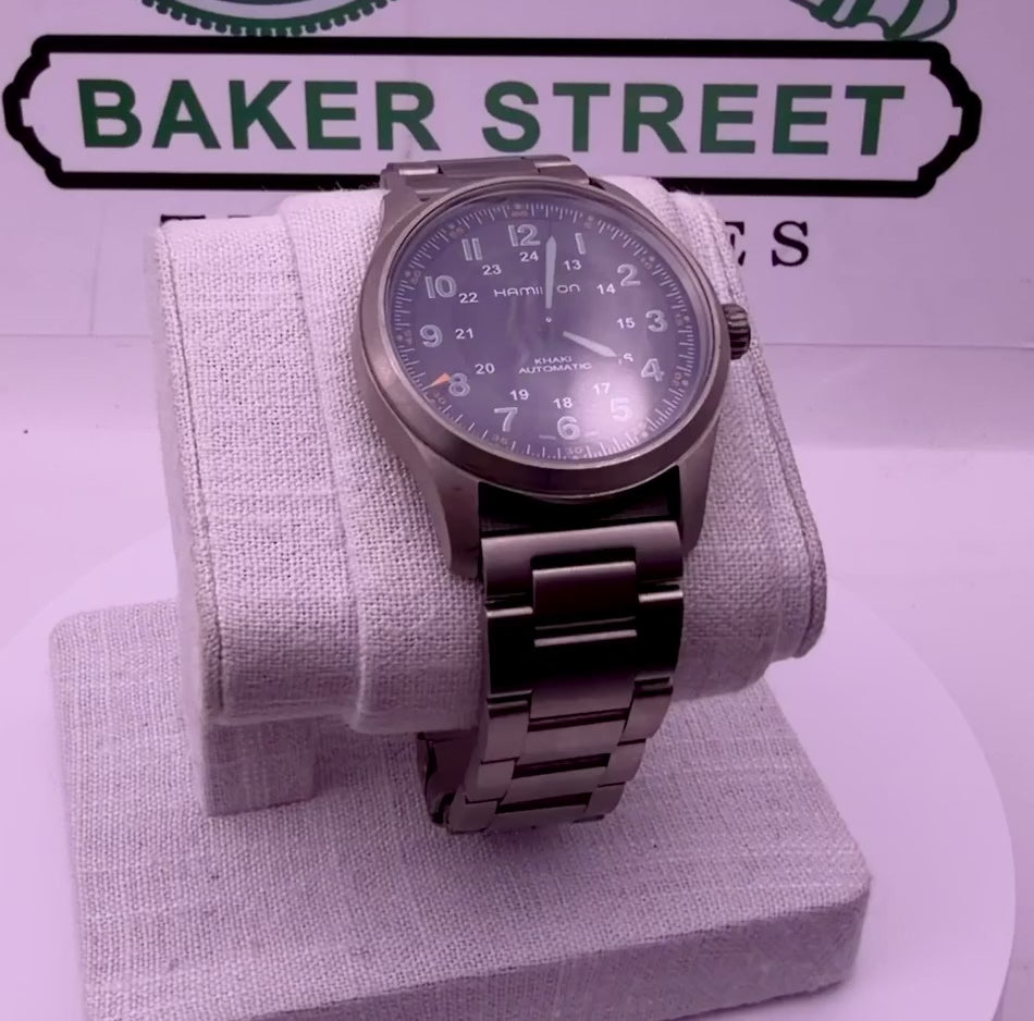 Case #649 — Hamilton Watch Company Khaki Field Titanium 38 Ref. H70205830