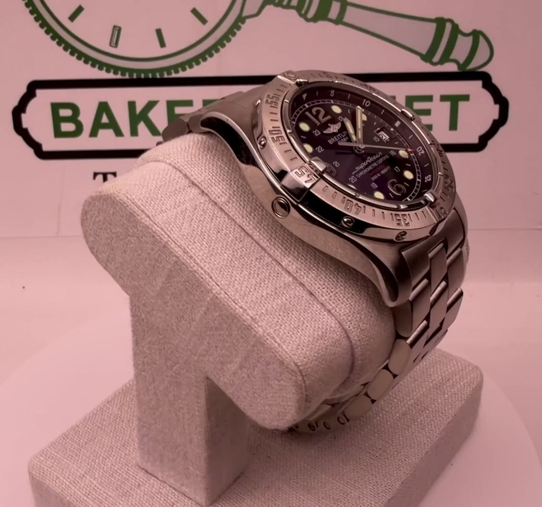 Case #601 — Breitling Superocean Steelfish  Ref. A1739010/B772