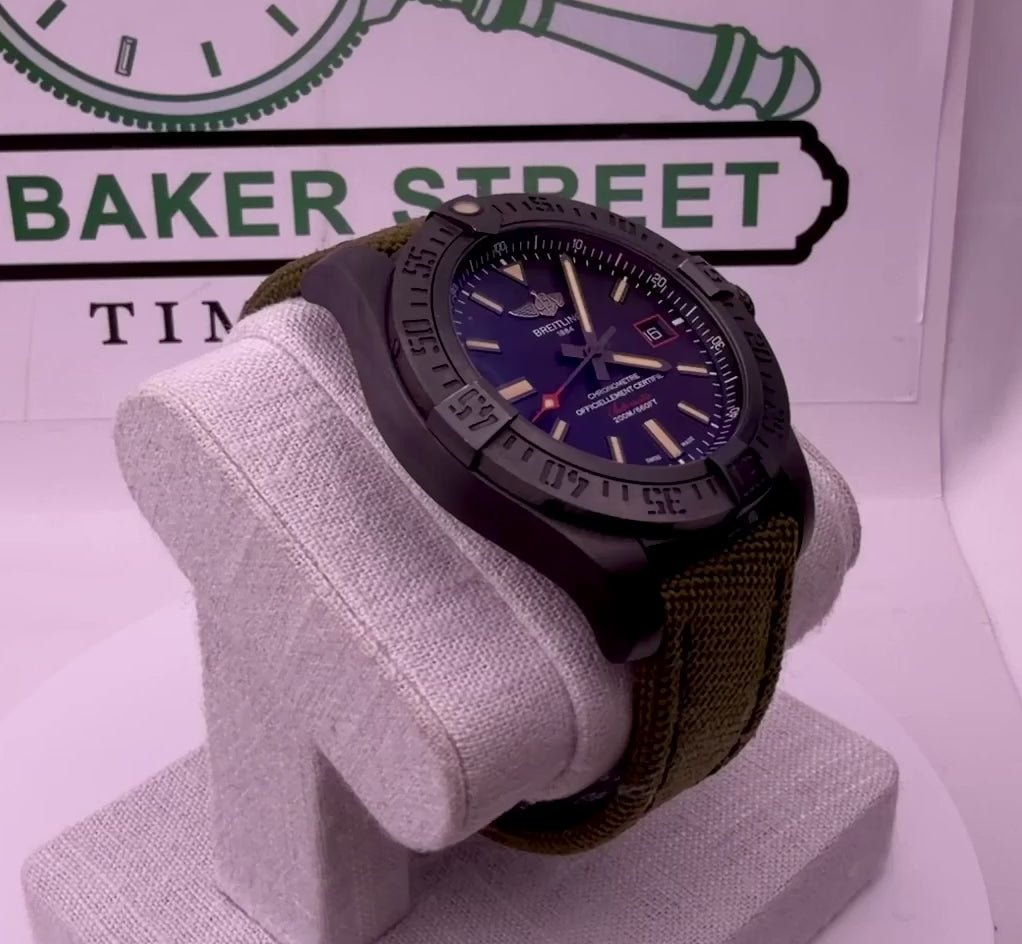 Case #574 — Breitling Avenger Blackbird 44 Ref. V1731110
