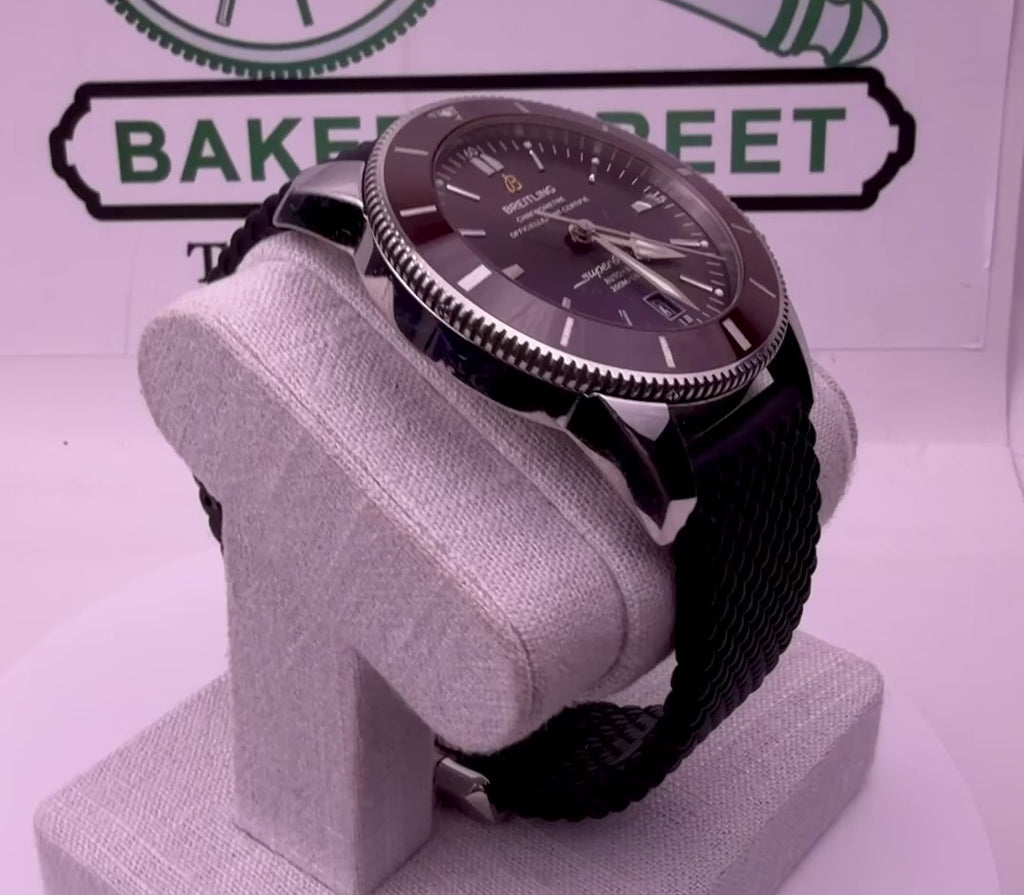 CASE #590 — BREITLING SUPEROCEAN HERITAGE II 46 BROWN REF. AB2020