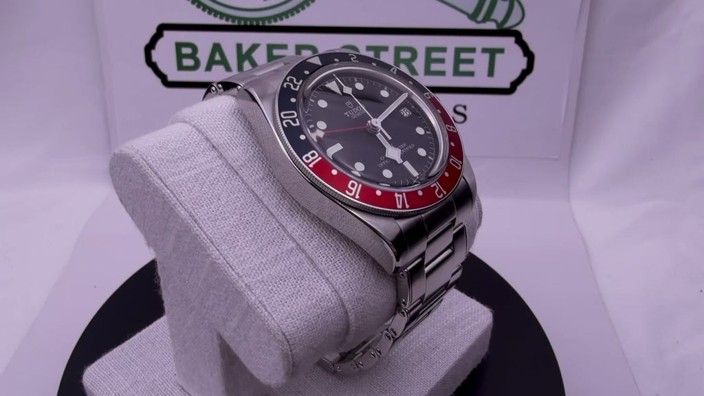 Case #448 — Tudor Black Bay GMT “Pepsi” Black on Oyster Ref. M79830RB