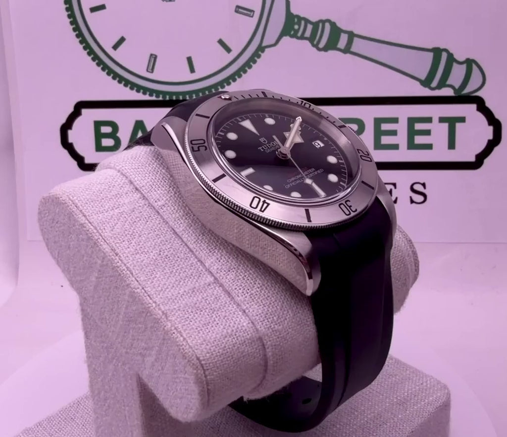 Case #536 — Tudor Black Bay Heritage 41MM Steel on Rubber Ref. 79730