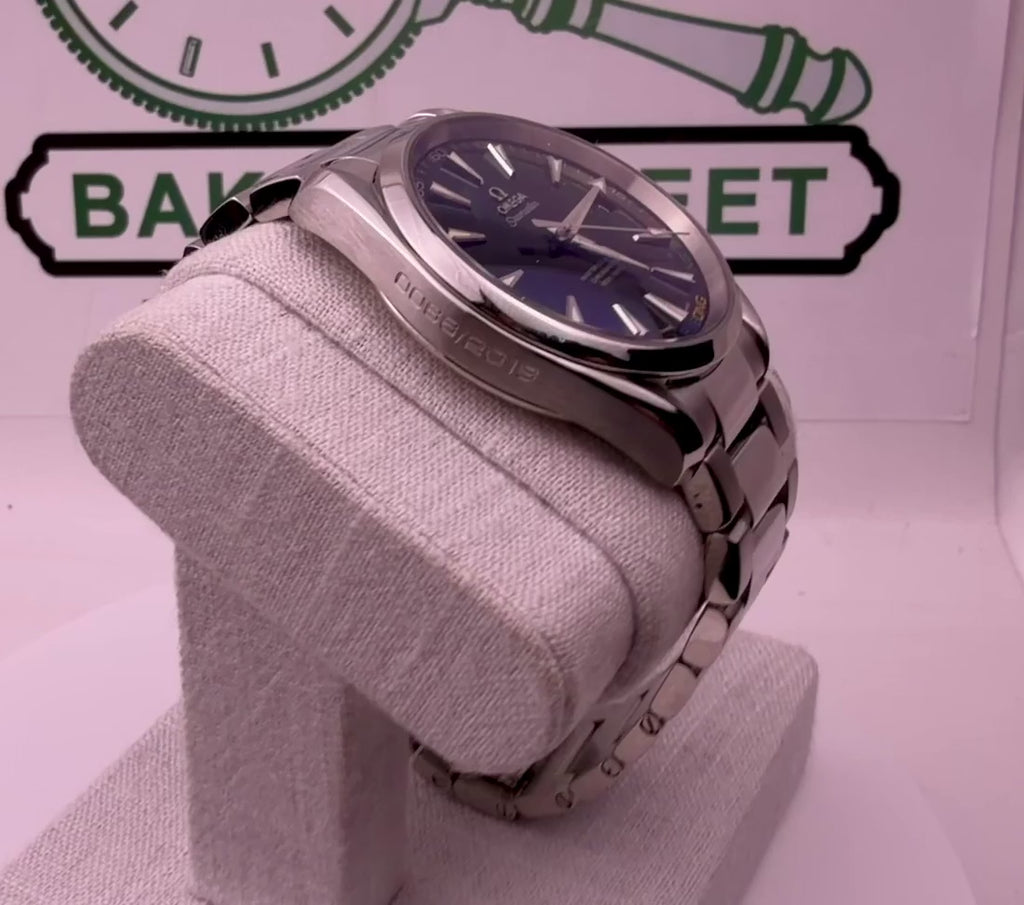 Case #611 — Omega Seamaster AquaTerra Pyeong Chang Olympics Special Edition 66/2018 Ref. 522.10.42.21.03.001