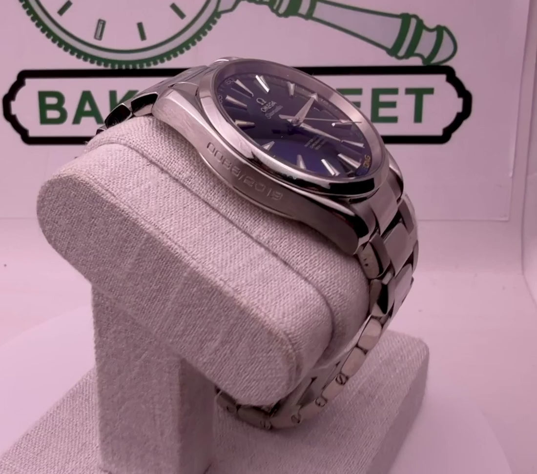 Case #611 — Omega Seamaster AquaTerra Pyeong Chang Olympics Special Edition 66/2018 Ref. 522.10.42.21.03.001