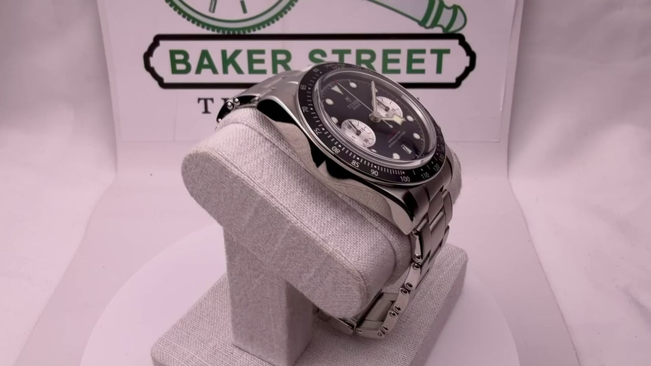 Case #642 — Tudor Black Bay Chrono “Reverse Panda” Ref. M79360N-0011