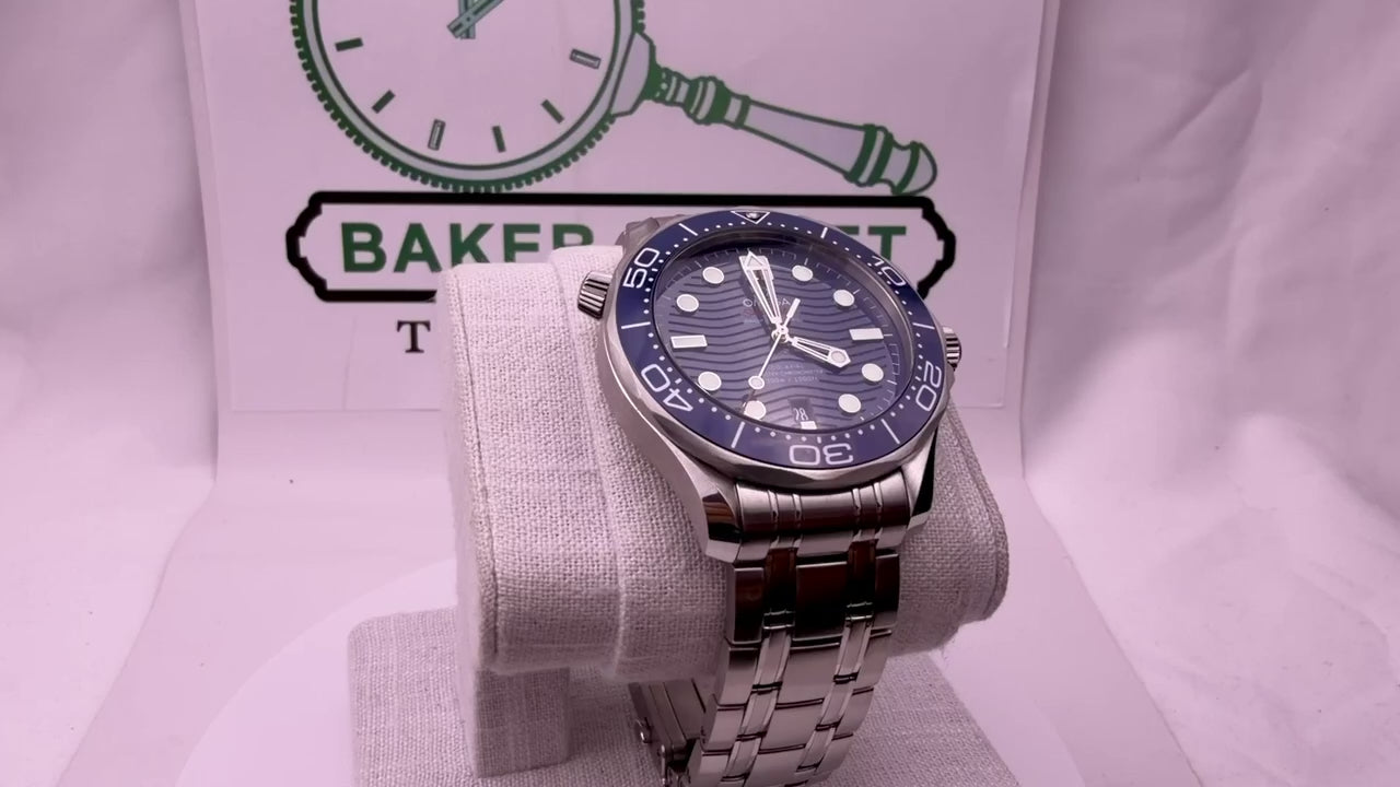 Case #517 — Omega Seamaster Professional Blue on Steel Ref. 210.30.42.20.03.001
