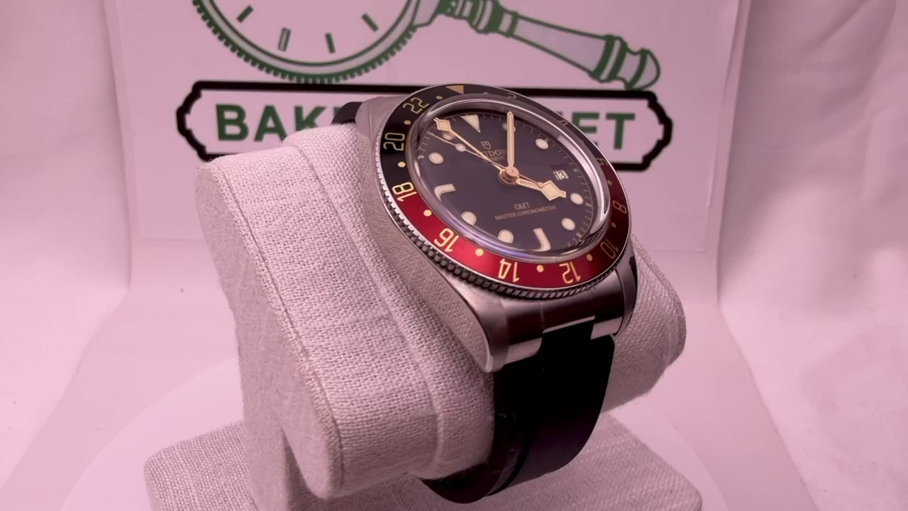 Case #519 — Tudor Black Bay 58 GMT “Coke” on Tudor Rubber Strap Ref. M7939G1A0NRU-0002