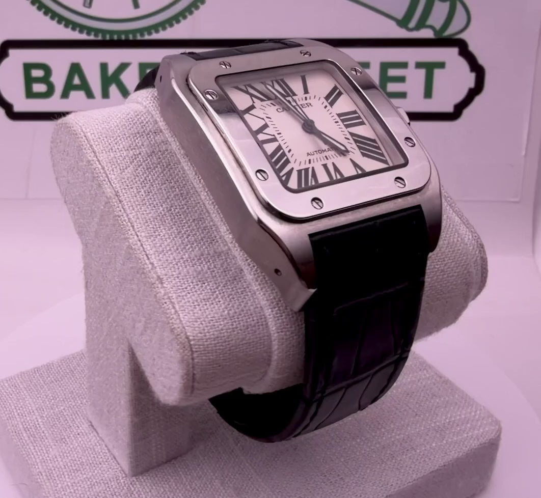 Case #598 — Cartier SA Santos 100 XL Ref. W20073x8  2656