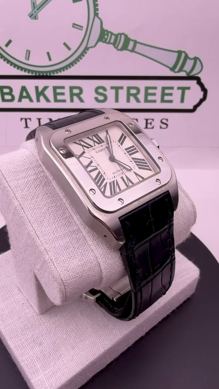 Case #426 — Cartier SA Santos 100 Ref. W20073X8