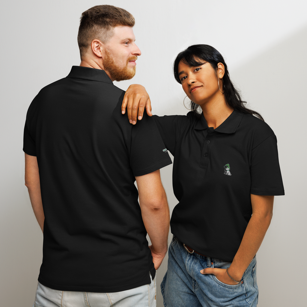 The Hounds Mark Premium Pique Polo Shirt