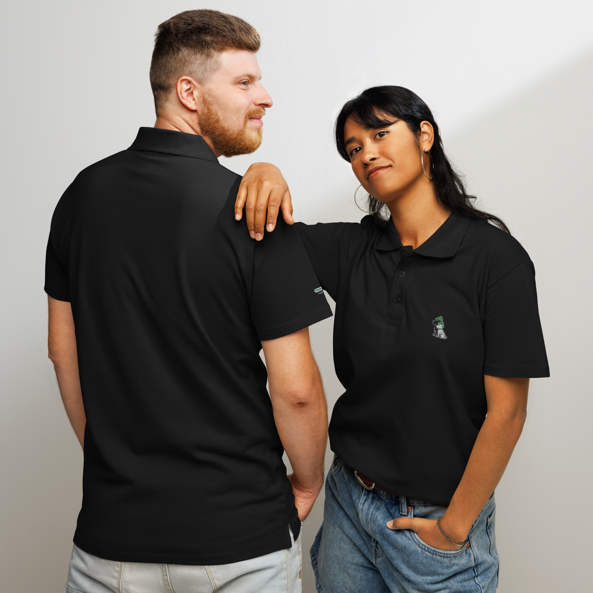 The Hounds Mark Premium Pique Polo Shirt
