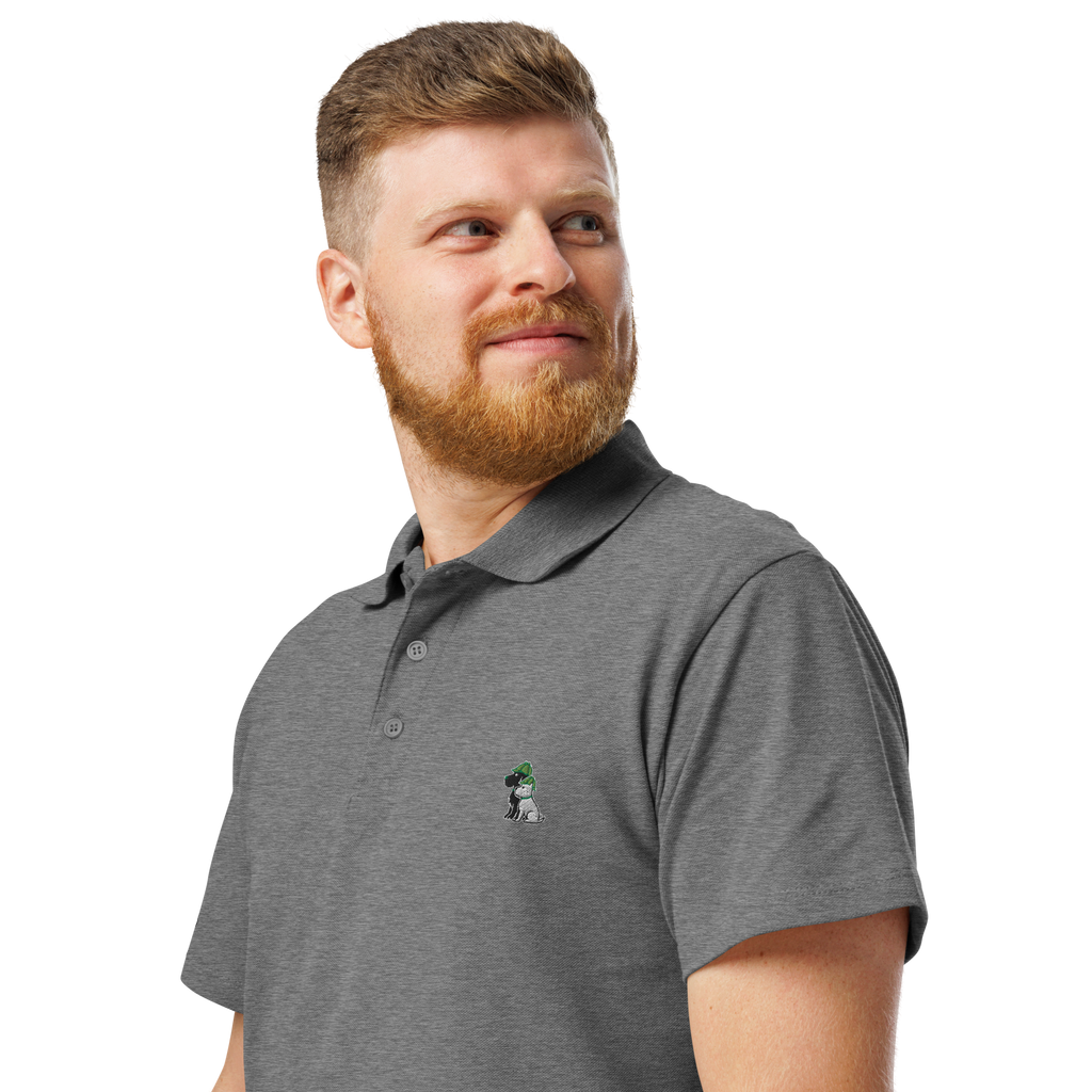 The Hounds Mark Premium Pique Polo Shirt