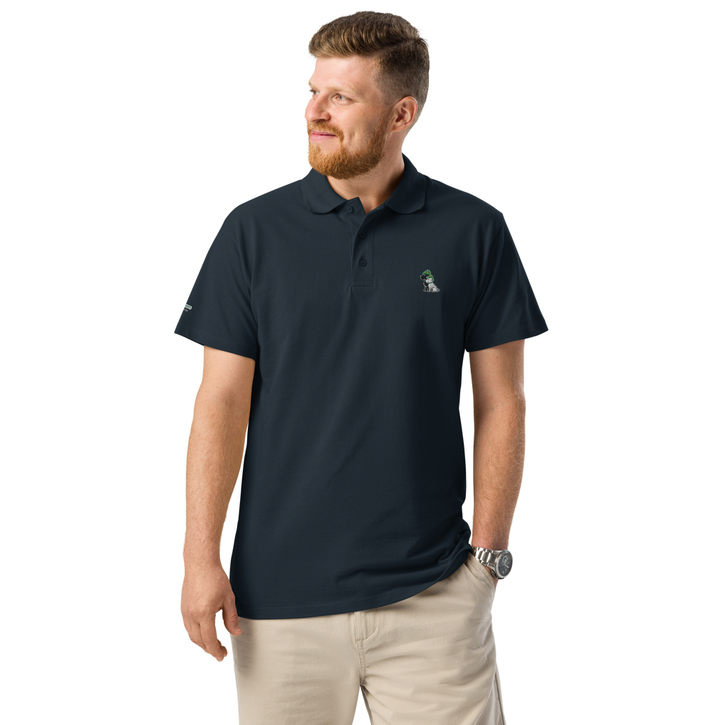 The Hounds Mark Premium Pique Polo Shirt